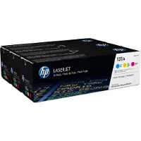 HP 131A (U0SL1AM) - 3-couleurs - Toner - Multipack