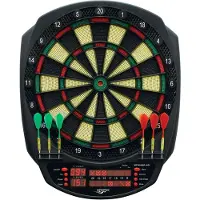 Carromco électronique Dartboard Striker-401, Avec adaptateur, distance 3 trous 92445