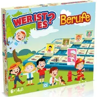 Winning Moves Qui est-ce ? - Professions Jeu de société Jeu de devinettes pour enfants