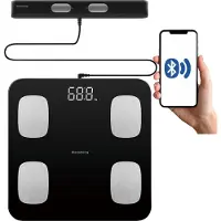 Klausberg Balance de Salle de Bain KB-7852 Smart Bluetooth Noir
