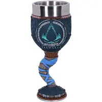 Nemesis Now Goblet z logo Assassin's Creed Valhalla - Rcznie malowany puchar 18 cm