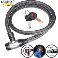 Point Pk 96 Cable Lock Argenté 18 x 1200 mm