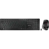 Cherry DW 9500 SLIM Desktop Set Clavier et Souris Sans Fil AZERTY Noir