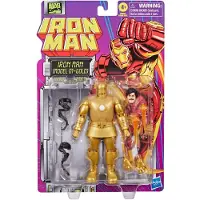 Marvel Figurka Marvel Iron Man Model 01-Gold 15cm - Detaliczna Replika