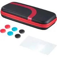 Hama Set étui + verre de protection + embouts de stick pour Nintendo Switch