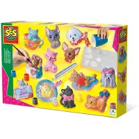 SES Creative Moulage et peinture - Chiens et Chats