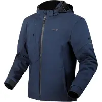 Ls2 Textil Veste textile imperméable LS2 Bolton pour moto, bleu, S