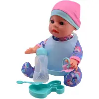 Baby Rose Drink et -Plasbabypop, 30cm