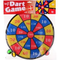 Johntoy 29142 - Jeu de fléchettes souples