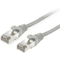 Digital Data Communications equip - Cordon de raccordement - RJ-45 (M) pour RJ-45 (M) - 2 m - Paire torsadée blindée (SSTP) - CAT 6 - sans halogène moulé bloqué - gris