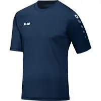 Jako Team Maillot Manches Courtes Hommes - Marine | Taille: XXL