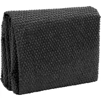 vidaXL Bâche solaire flottante pour piscine PE 400x200 cm noire et bleue