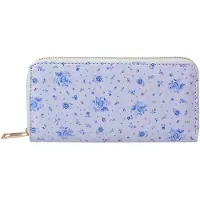 Juleeze Portefeuille JZPUBRB-03 blanc et bleu 10 x 19 cm