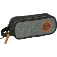 BlackFit8 Sac polyvalent Old school Noir Gris 21 x 8 x 6 cm