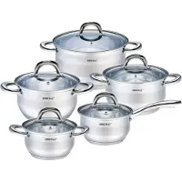 KINGHOFF pots en argent 10 pieces KH1096