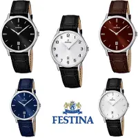 Festina Montre à affichage analogique argent