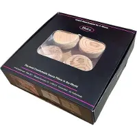 Halu Coffret cadeau HaLu Sauna avec appuie-tête ergonomiques, design carré - Cèdre rouge