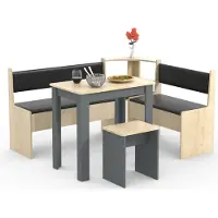 VCM Coin banquette groupe salon groupe salle à manger table de groupe tabouret Esal Mini