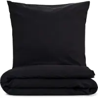 Blumtal Literie 140x200cm + taie d'oreiller 40x80cm - Microfibre Bed Sheets 140x200cm - 2pcs set linge de lit noir