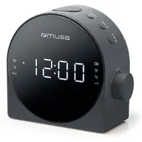 Muse M-185cr Clock Radio Argenté One Size / EU Plug 220V