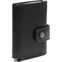 The Chesterfield Brand Cuir porte-monnaie Larino Wallet Black noir
