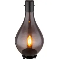 Globo Lighting |Lampe de table métal noir mat, 1x E14