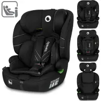 Lionelo siège auto Levi One i-Size , dernière norme de sécurité R129 i-Size, ajustement universel, s'adapte à toutes les voitures - Noir
