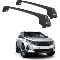 TURTLE ROOF AIR-2 , Noir PEUGEOT 3008 ALL 2017 - 2024 (SUV)