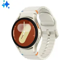Samsung Galaxy Watch7 3,3 cm (1.3") AMOLED 40 mm numérique 432 x 432 pixels écran tactile couleur crème WLAN GPS