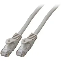 Efbe-Schott K8104GR.7,5 RJ45 Patchkabel U/UTP, Cat.6, LSZH, CCA, 7,5m, grau