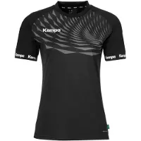Kempa Wave 26 Short Sleeve T-shirt Noir 2XL Femme