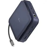 J5CREATE Type-c Dual 4k Hdmi Hub Bleu