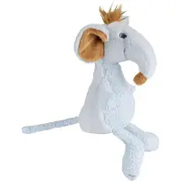 Happy horse Doudou souris Marlin 26cm bleu - peluche douce pour bébé