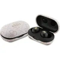 GUESS écouteurs sans fil bluetooth + station d'accueil TWS ENC GUTWSP4EGP (4G Metal) rose