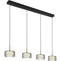 Globo Lighting Suspension FOGSY LBH 105x15x150 cm multicolore Lampe à suspendre