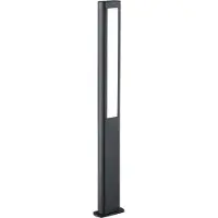 TRIO Lampadaire LED d'extérieur - blanc - acrylique - plastique - 2 flammes - H 100 cm - pour l'extérieur
