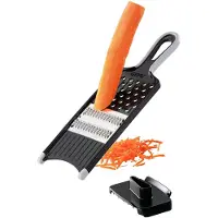 GEFU Accessoires de cuisine Asia Czarna Tarka Kuchenna Ręczna ZE Stali Nierdzewnej, g50410