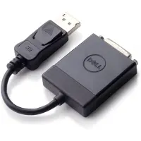 Dell 470-ABEO adaptateur de câble vidéo DisplayPort DVI Noir