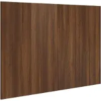 vidaXL Tête de lit marron imitation chêne 120x1,5x80 cm Bois composite