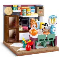 Sluban Girls Dream Mini Handcraft M38-B1016A Kuchyn