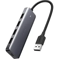 UGREEN Splitter Usb Hub - 4X Usb 3.2 Gen 1 avec port d'alimentation Micro Usb Gris (Cm219 50985)