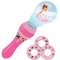 Barbie Projecteur à histoires et lampe torche Barbie