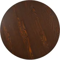 vidaXL Table de bistrot brun foncé 80 cm MDF