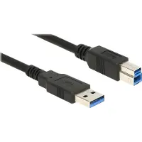 DeLOCK câble USB 3.0 A prise mâle USB 3.0 B prise mâle 1,0 m
