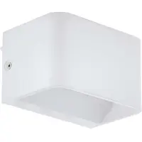 Eglo Spot mural LED Sania 4 6w - 3000K - 13cm blanc