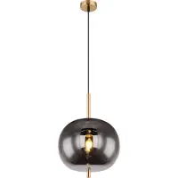 Globo Lighting Lampe à suspendre métal couleur laiton, 1x E27