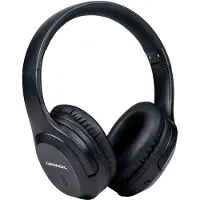 Grundig Bluetooth Headphones - Casque sans fil - Casque supra-auriculaire avec 40 heures d'autonomie de lecture - Casque sans fil avec microphone - Câble audio 3,5 mm et câble de chargement USB-C