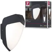 Paulmann LED Applique murale d'extérieur Ikosea Détecteur de mouvement àcrépusculaire (IR) Résistant à l'eau de mer