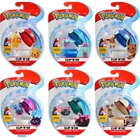 Pokémon Poké Ball Clip 'n' Go - mélange 6 motifs
