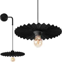 Toolight Applique Murale APP1355-1W Black 30 Cm